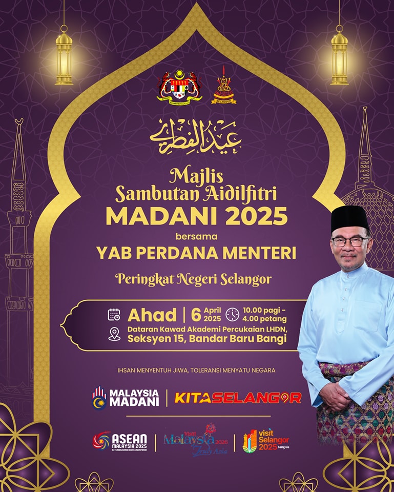 MAJLIS SAMBUTAN AIDILFITRI MADANI 2025