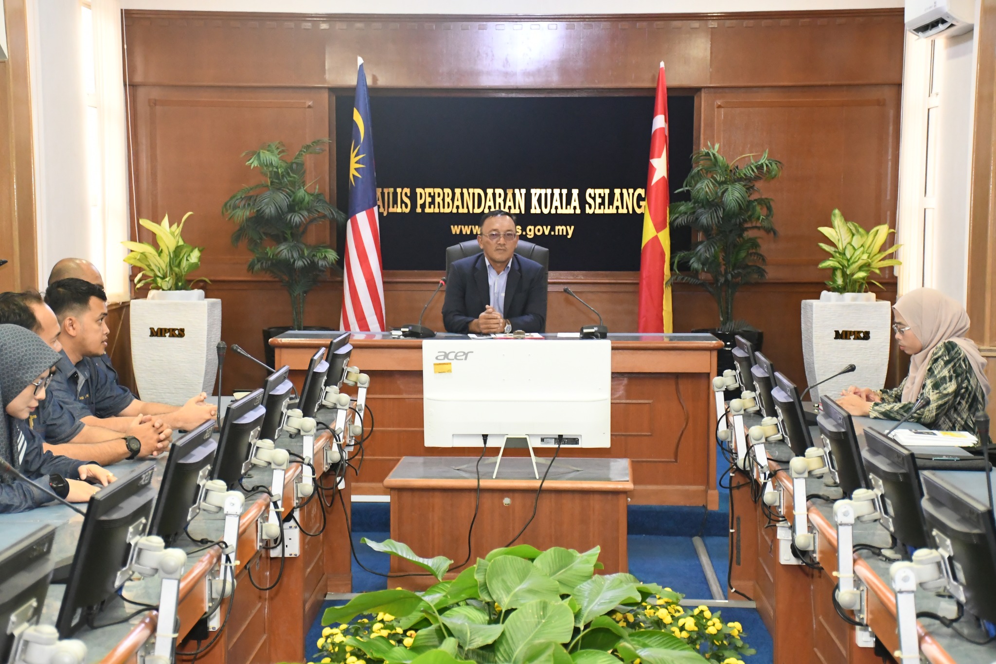 LAWATAN PENANDA ARAS MAJLIS PERBANDARAN ALOR GAJAH KE MPKS