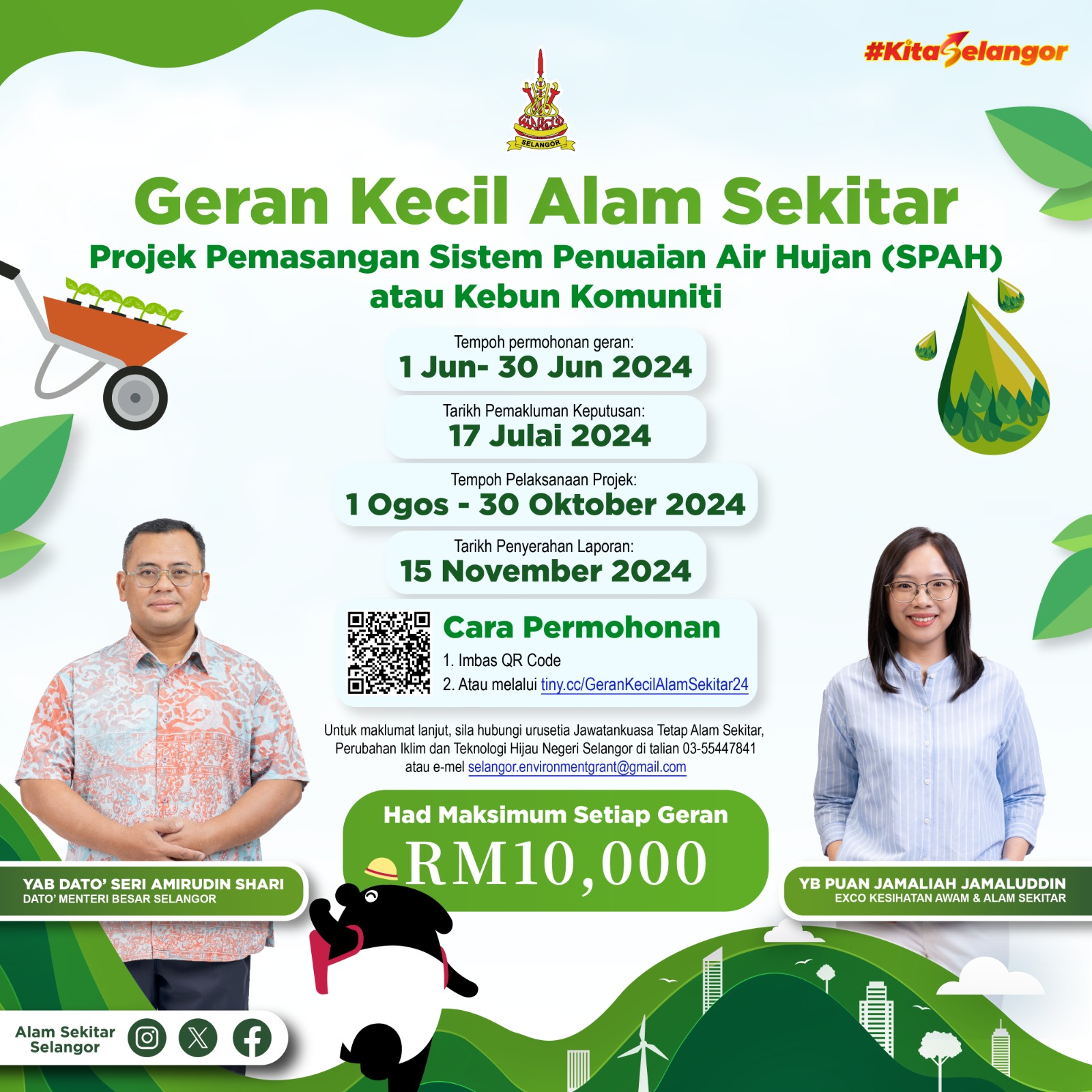 𝐏𝐫𝐨𝐠𝐫𝐚𝐦 𝐆𝐞𝐫𝐚𝐧 𝐊𝐞𝐜𝐢𝐥 𝐀𝐥𝐚𝐦 𝐒𝐞𝐤𝐢𝐭𝐚𝐫 (𝐆𝐊𝐀𝐒) 𝐍𝐞𝐠𝐞𝐫𝐢 𝐒𝐞𝐥𝐚𝐧𝐠𝐨𝐫: 𝐏𝐫𝐨𝐣𝐞𝐤 𝐒𝐢𝐬𝐭𝐞𝐦 𝐏𝐞𝐧𝐮𝐚𝐢𝐚𝐧 𝐀𝐢𝐫 𝐇𝐮𝐣𝐚𝐧 (𝐒𝐏𝐀𝐇) & 𝐊𝐞𝐛𝐮𝐧 𝐊𝐨𝐦𝐮𝐧𝐢𝐭𝐢