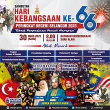 SAMBUTAN HARI KEBANGSAAN KE-66 PERINGKAT NEGERI SELANGOR TAHUN 2023