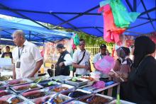 PEMANTAUAN KEBERSIHAN BAZAR RAMADAN HADAPAN PEJABAT IADA, KUALA SELANGOR