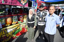 PEMANTAUAN KEBERSIHAN BAZAR RAMADAN HADAPAN LOTUS, KUALA SELANGOR