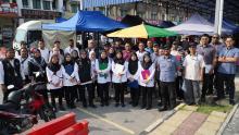 PEMANTAUAN KEBERSIHAN BAZAR RAMADAN DI TANJONG KARANG
