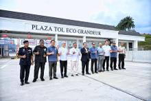 MAJLIS PERASMIAN PERSIMPANGAN BERTINGKAT ECO GRANDEUR