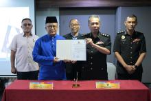 AHLI MAJLIS MPKS PERKUKUH INTEGRITI, TOLAK RASUAH