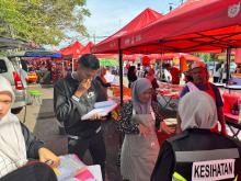 OPERASI PEMERIKSAAN BAZAR RAMADAN 2026 DI LOTUS KUALA SELANGOR
