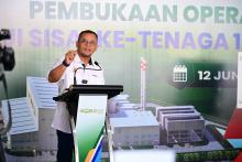 MENTERI BESAR SELANGOR SEMPURNAKAN MAJLIS PEMBUKAAN OPERASI LOJI SISA-KE-TENAGA 1, JERAM
